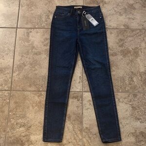 Guess NEW 25 Reg Dark Blue Jeans Nicole Skinny High waist denim pants